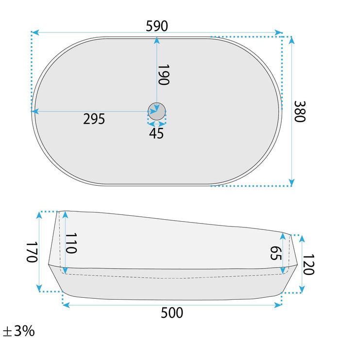 Lavabo Da Appoggio Rea Zoe Travo
