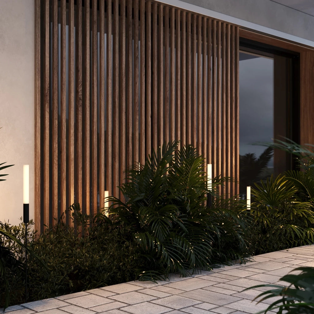 Maytoni Paletto Esterno Moderno Flare 1 luce LED integrato IP65 grafite alluminio
