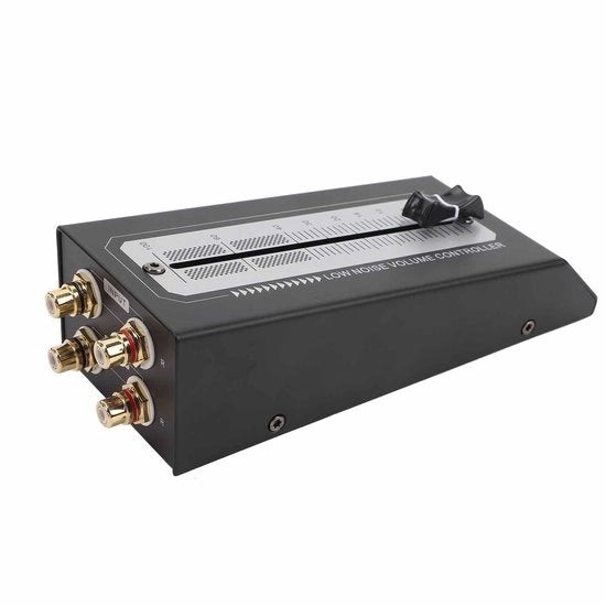Regolatore di Volume Passivo - Chiara Riproduzione Audio - Senza Perdita di Segnale - Studio Domestico - Facile da Utilizzare - Trasmissione Segnale Stabile - Regolatore di Volume