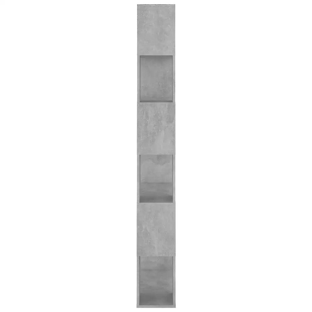 Libreria/Divisorio Grigio Cemento 80x24x186 cm in Truciolato 809156