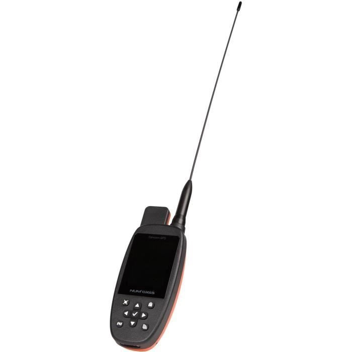 Set completo localizzatore GPS - NUM'AXES - CANICOM GPS 2 - Nero / Arancione