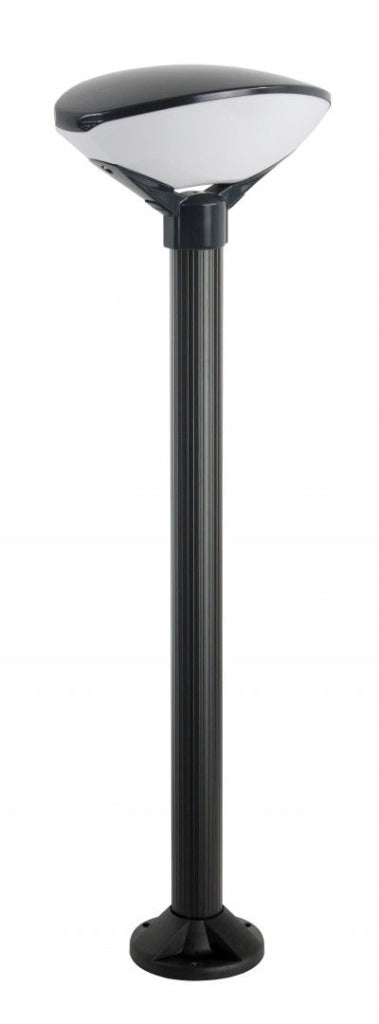Lampada da giardino a paletto SU-MA TEO 2 119cm E27 nera IP54