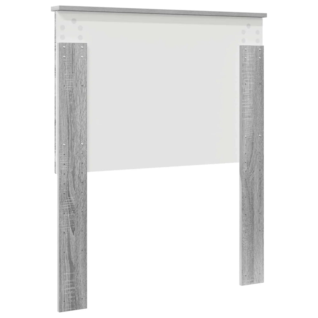 Testiera con testiera Grigio Sonoma 80 cm Legno multistrato 887820