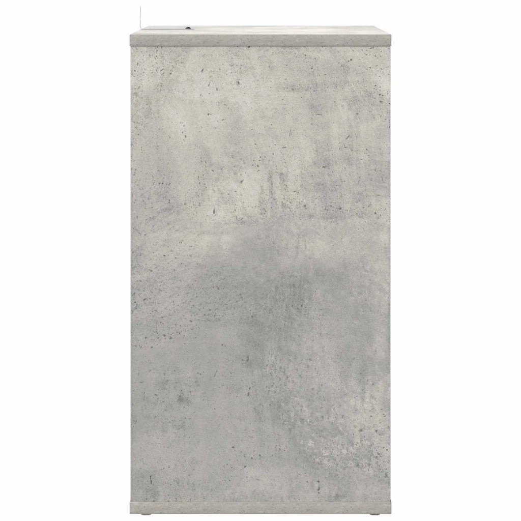 Mobile porta vinili Grigio Cemento 38 x 33 x 61 cm 8012861