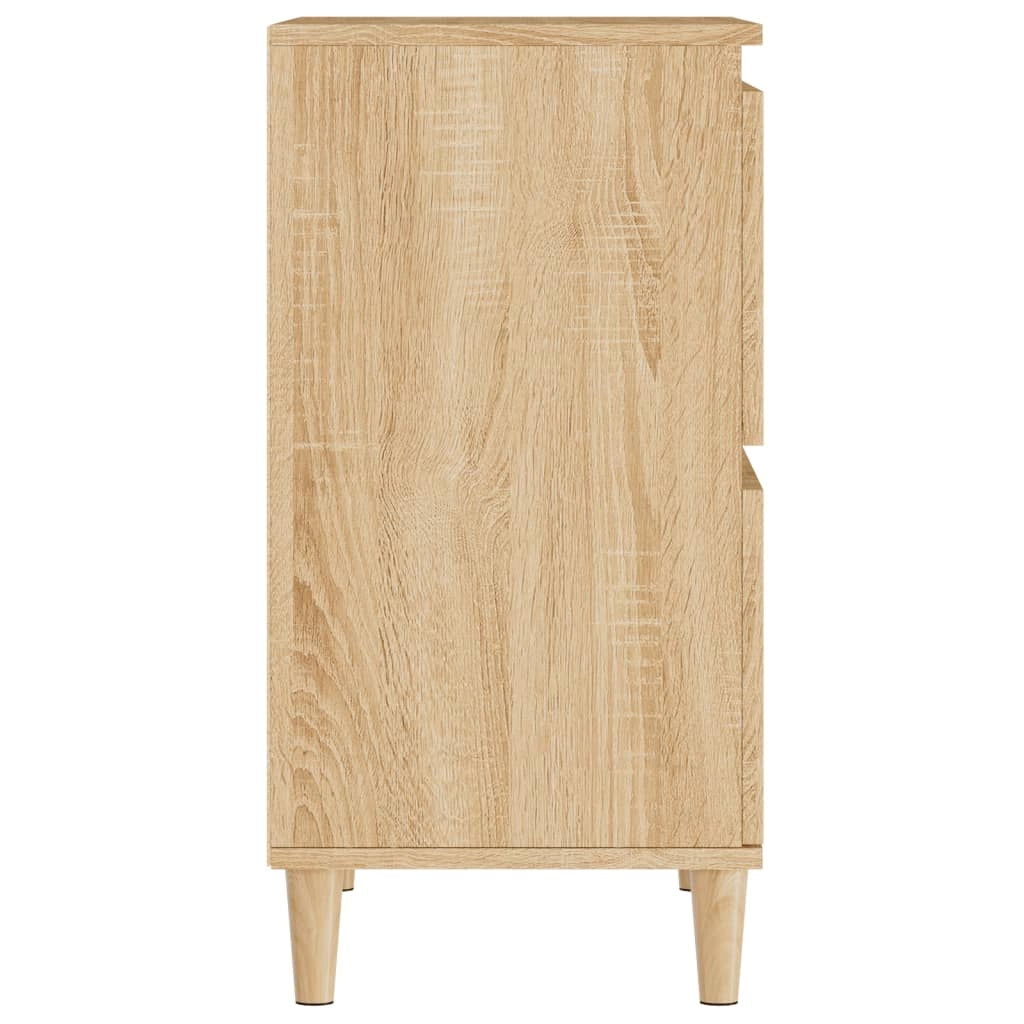 Buffet credenza cassettiera armadio mobile contenitore organizer per cucina soggiorno salotti set di 2 Sonoma 60 x 35 x 70 cm in legno ingegnerizzato marrone 02_0036820