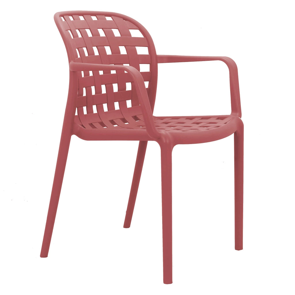Poltrona da Giardino in Polipropilene cm 58x57 5x82 5 - JEN