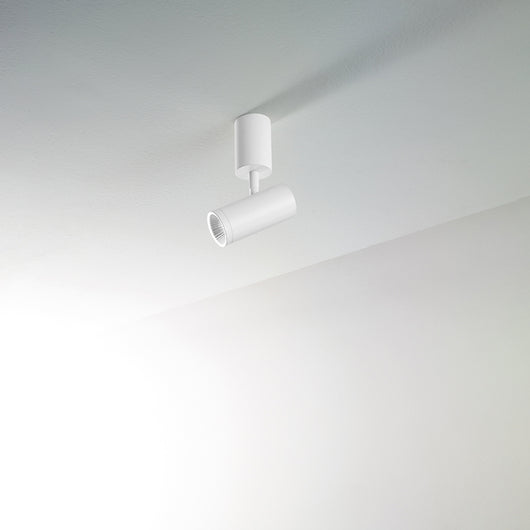 Faretto Moderno Big Canor Metallo Bianco Led 5W 3000K