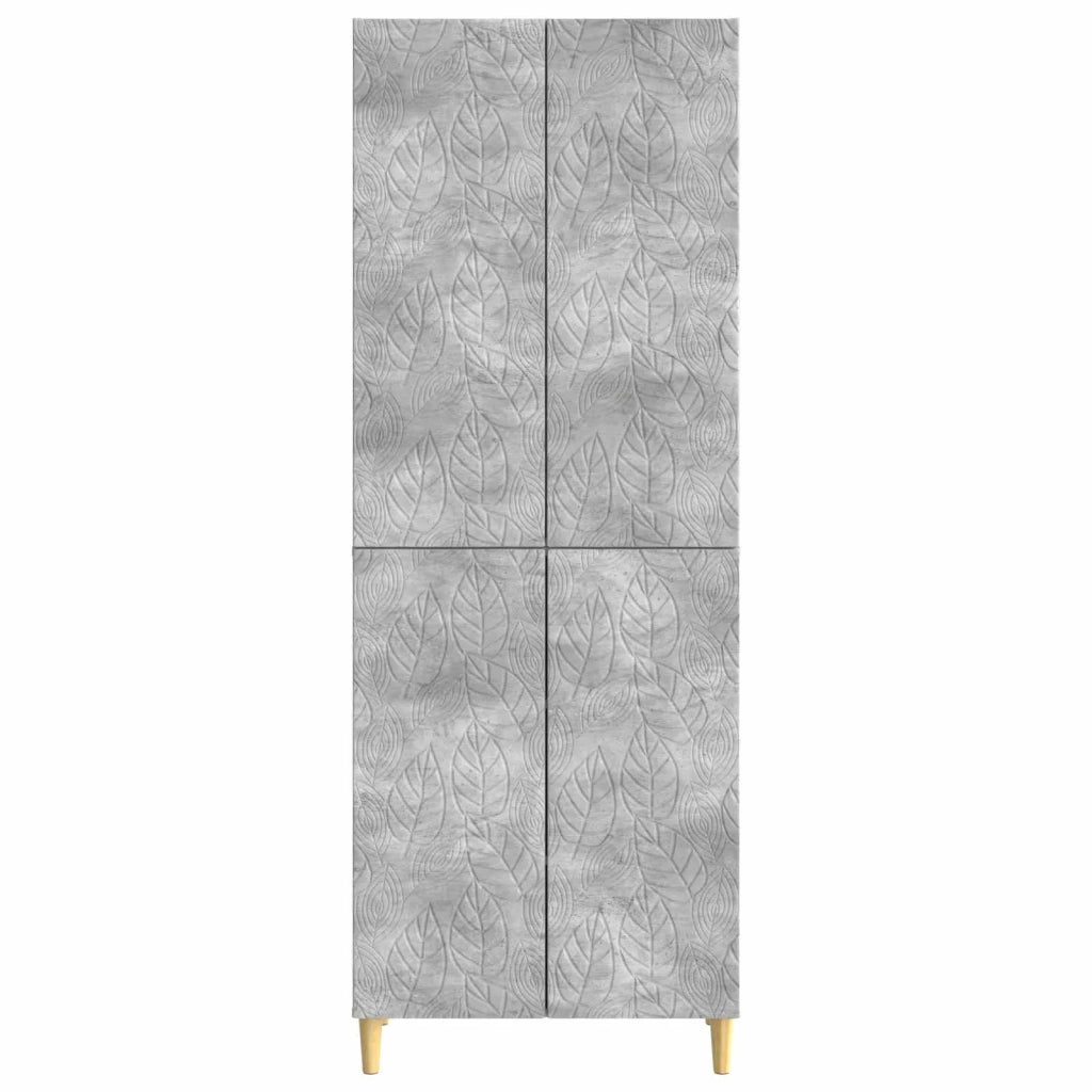 Set di armadi 2 pcs Grigio Cemento Legno ingegnerizzato 3416703