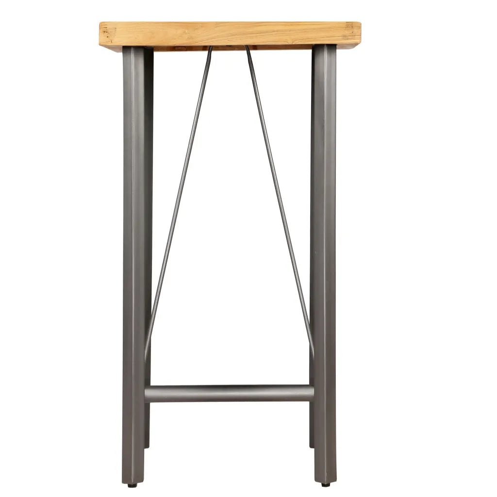 Set da Bar 3 pz in Teak Massello di Recupero 245808