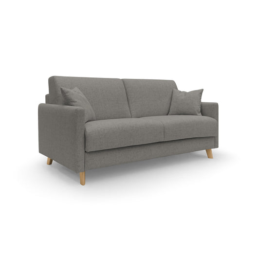 Edgar Divano letto matrimoniale in tessuto felis impermeabile T03 200 cm (mat. 160x197) talpa