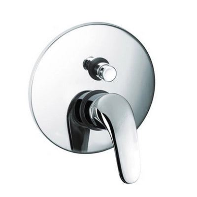 MONOCOMANDO INCASSO DOCCIA CON DEVIATORE SERIE DESIA- Cromo- EUROR- pezzi 1