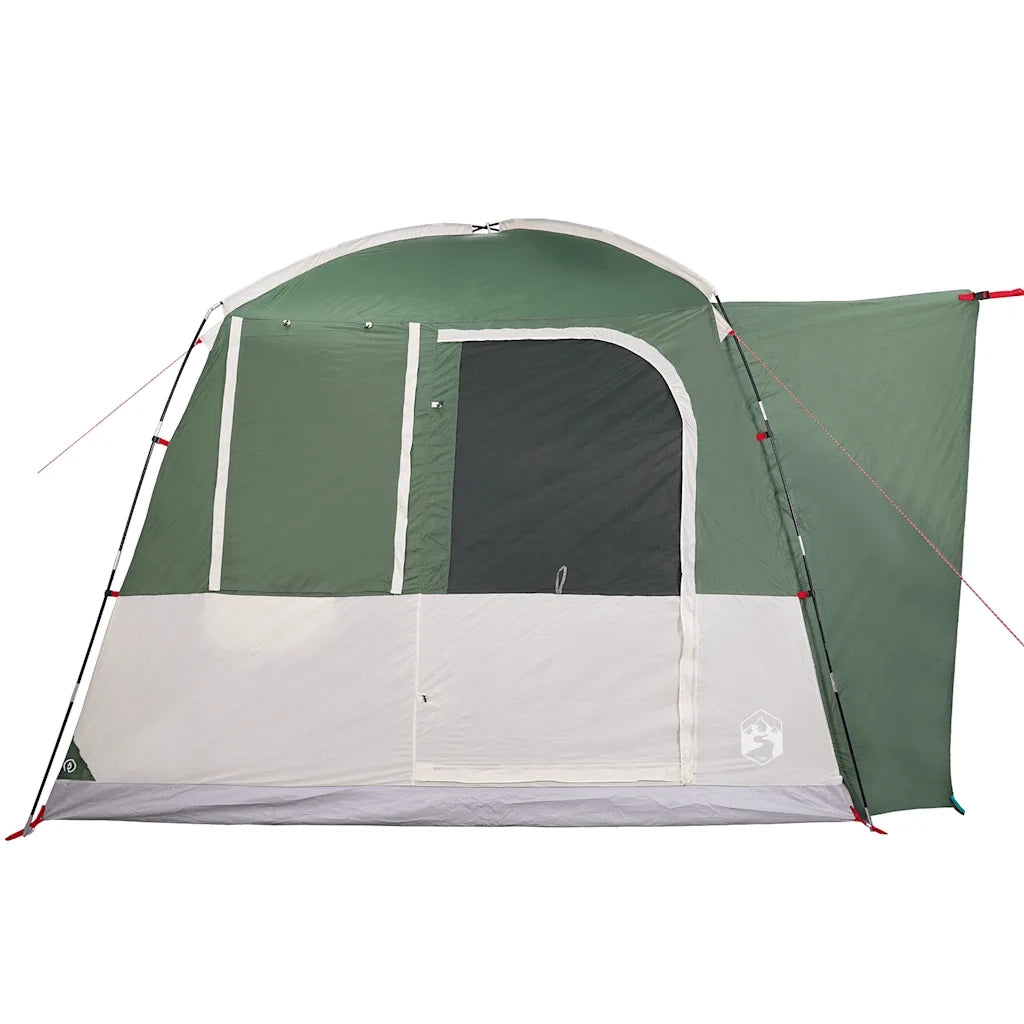 Tenda da Campeggio per Auto per 4 Persone-Tenda per Famiglie Verde Impermeabile 167637