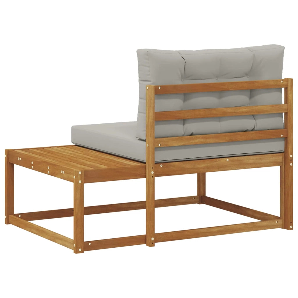 Divano da Giardino-Divano Esterno Finale con cuscino Naturale 115 x 83 x 73 cm 688461
