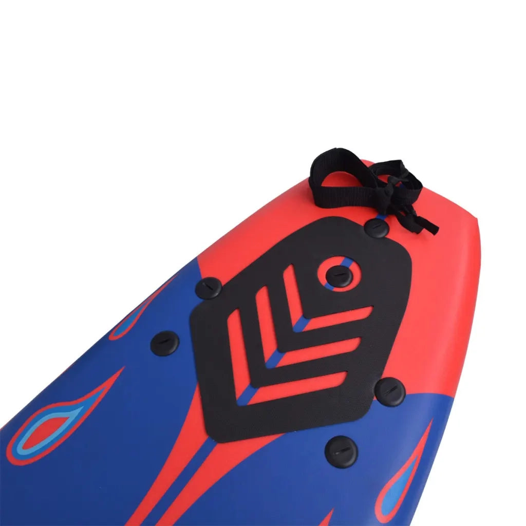 Tavola da Surf Blu e Rossa 170 cm CFW6348574