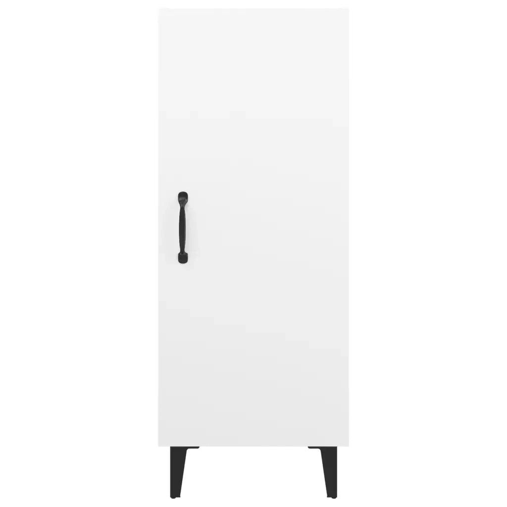 Credenza-Buffet-Armadio da cucina Bianca 34,5x34x90 cm in Legno Multistrato 461656
