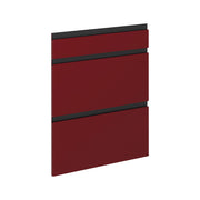 Vicco Frontale cucina Rosso 59.6 x 70.4 cm frontale del mobile per mobile base con cassetti