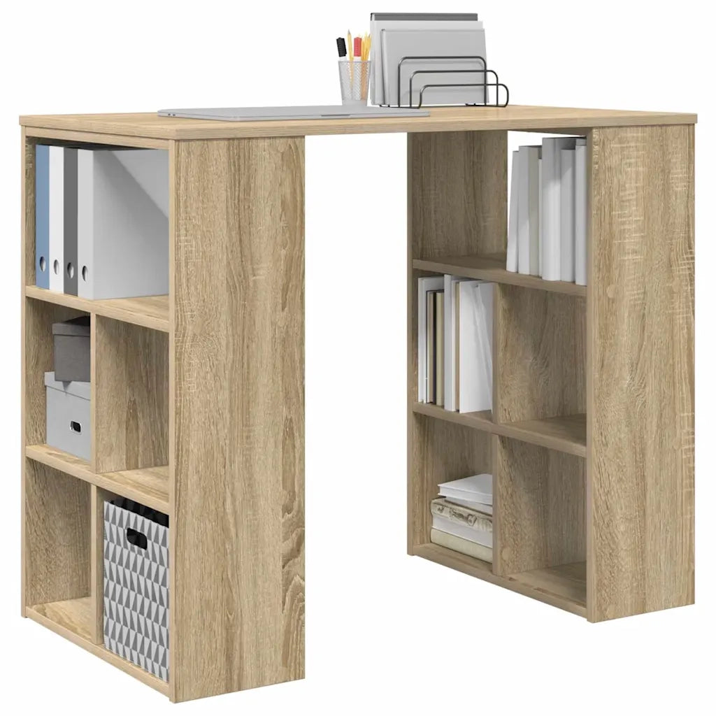 Scrivania Rovere Sonoma Legno ingegnerizzato 90 x 50 x 75 cm 869508