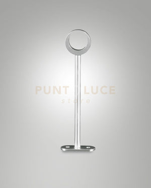 6404-50-027 SUPPORTO OTTONE CROMATO PER BARRA D. 30 H. 165MM