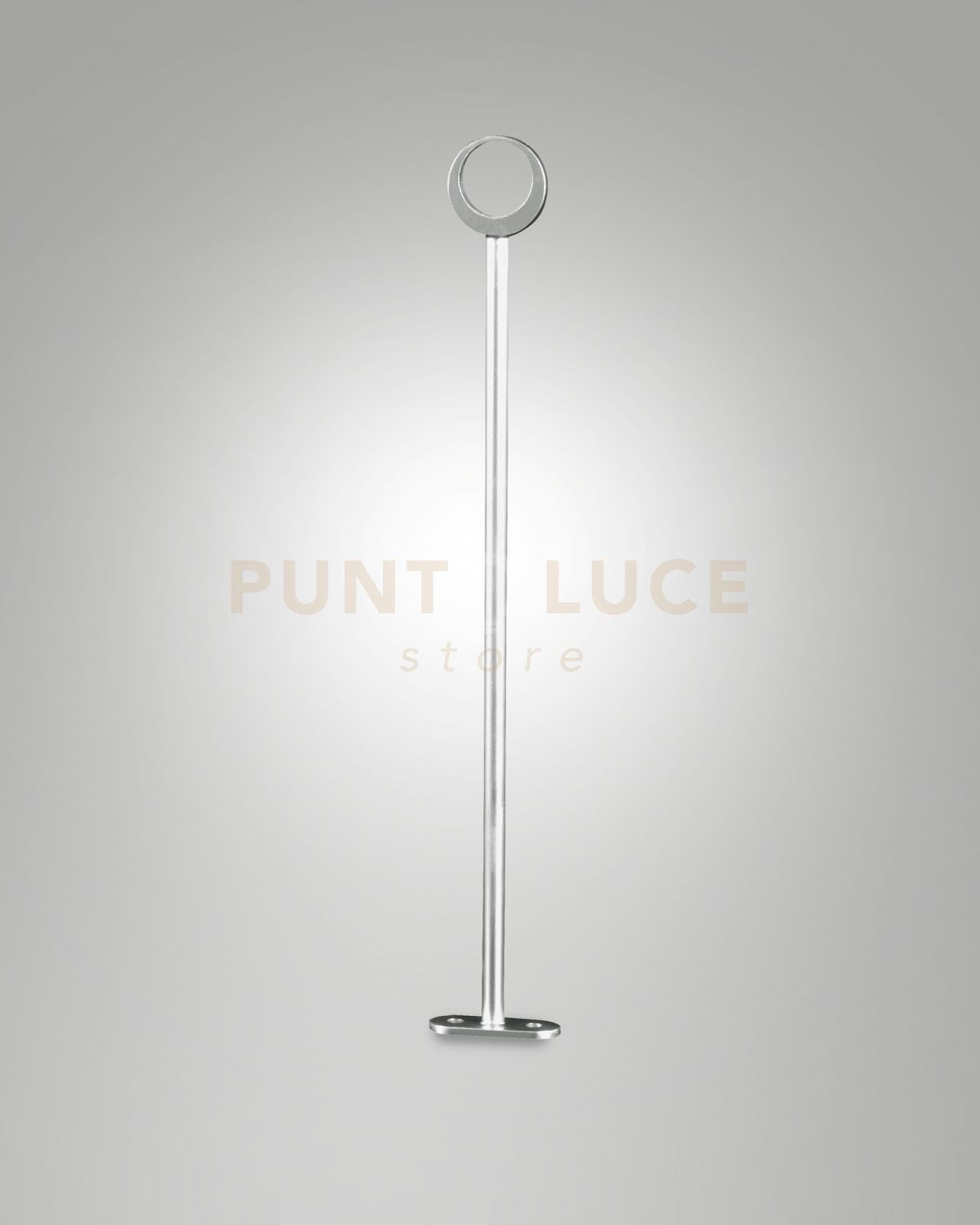 6404-50-028 SUPPORTO OTTONE CROMATO  PER BARRA D. 30 H. 315MM