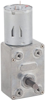 Motore a ingranaggi da 12V - Alta velocità - Reversibile - 62 giri al minuto - Coppia 10 kg - Trasmissione in acciaio