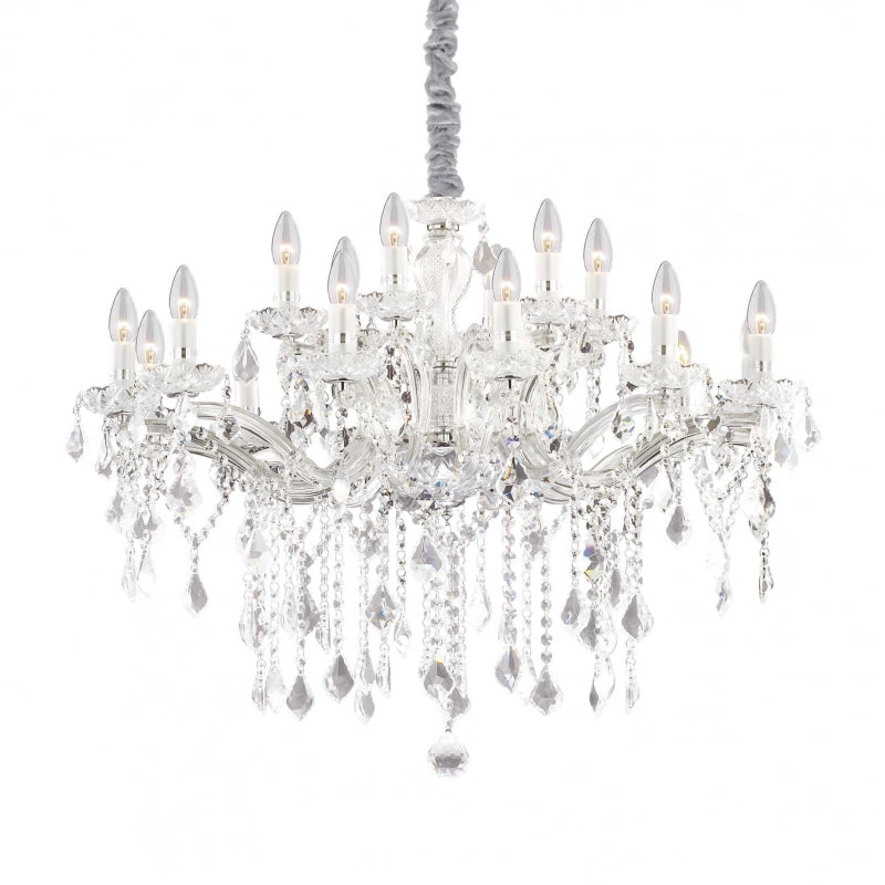 Lampada A Sospensione Florian Sp18 Cromo Ideal-Lux