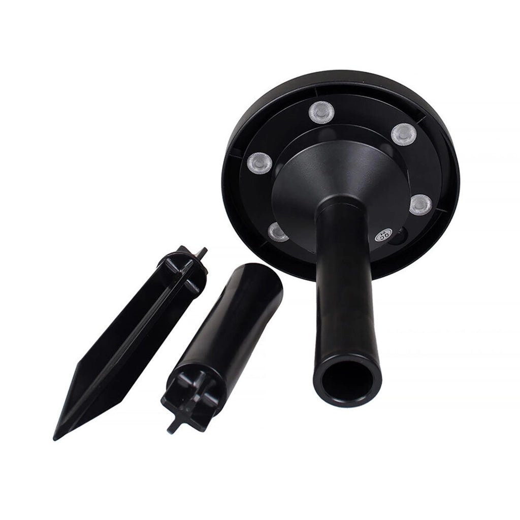 Faretto LED RGB solare ricaricabile picchetto segnapassi crepuscolare IP65 effetti luce colorata esterni decorazione giardino