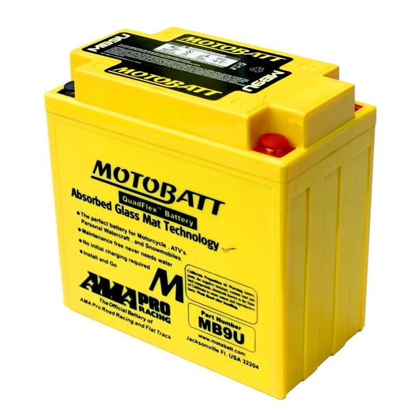 BATTERIA MOTOBATT AGM MB9U 12V 11Ah BQ014