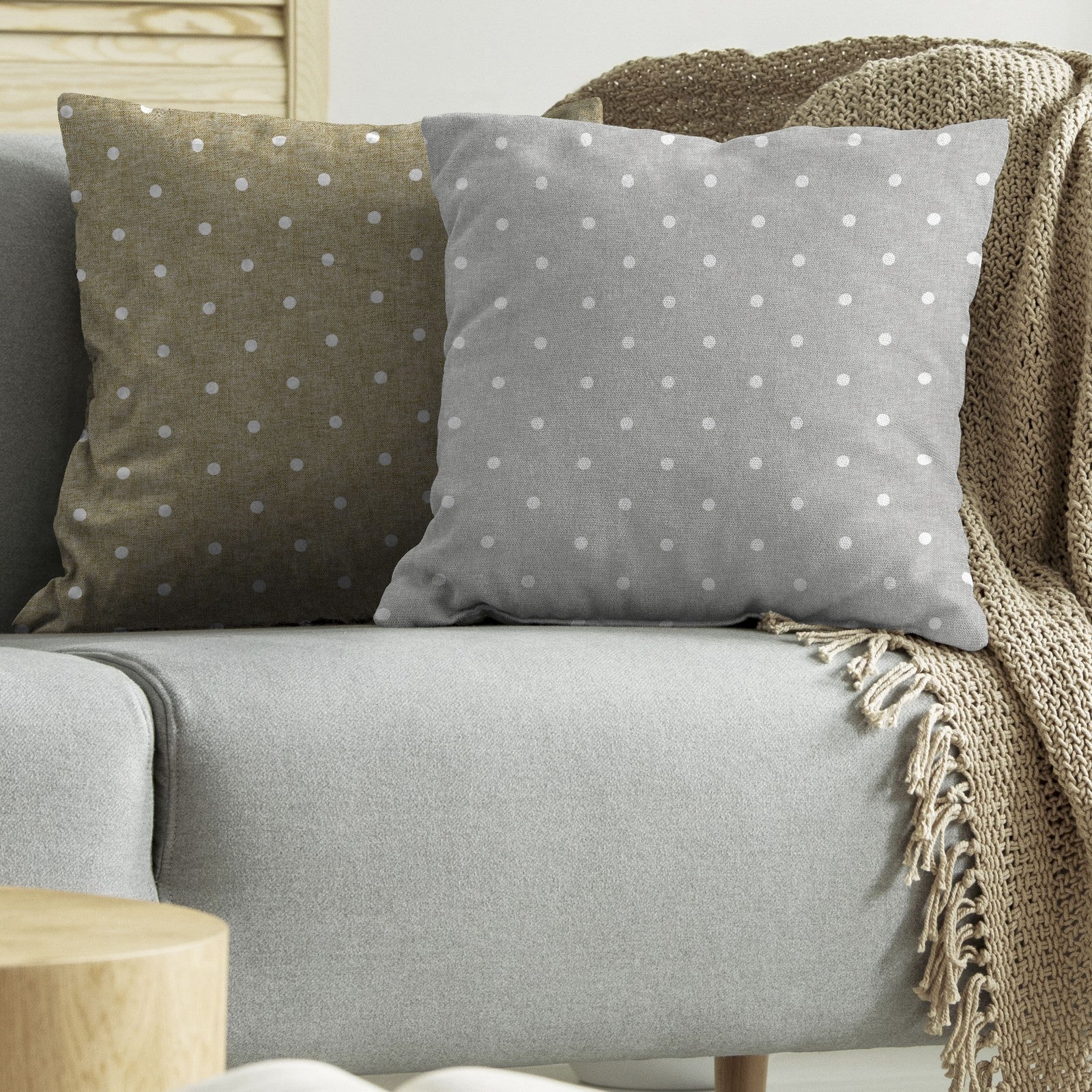 cuscino tulipano cm.43x43 pois grigio 1810 cod:ferx.6405