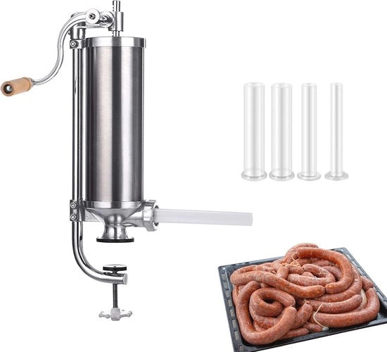 Macchina per la preparazione di carne in acciaio inossidabile con 4 getti per uso domestico e commerciale