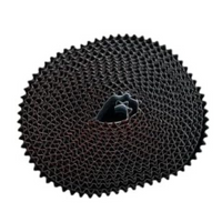 Sottocolmo Ventilato Universale in Alluminio Microforato, Rotolo da 20 Metri con Adesivo, Butilico da 20 mm Larghezza 400 mm