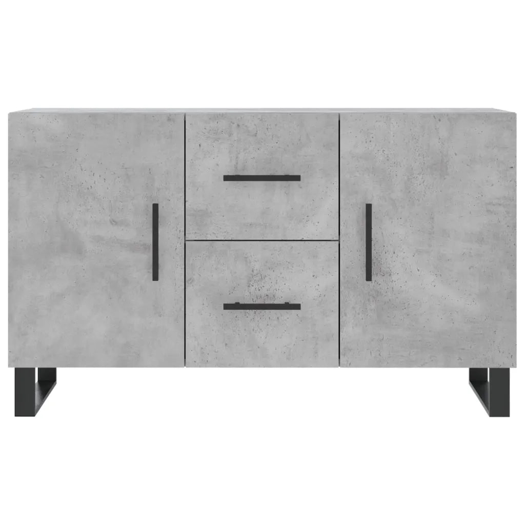 Credenza Grigio Cemento 100x36x60 cm in Legno Multistrato 828200