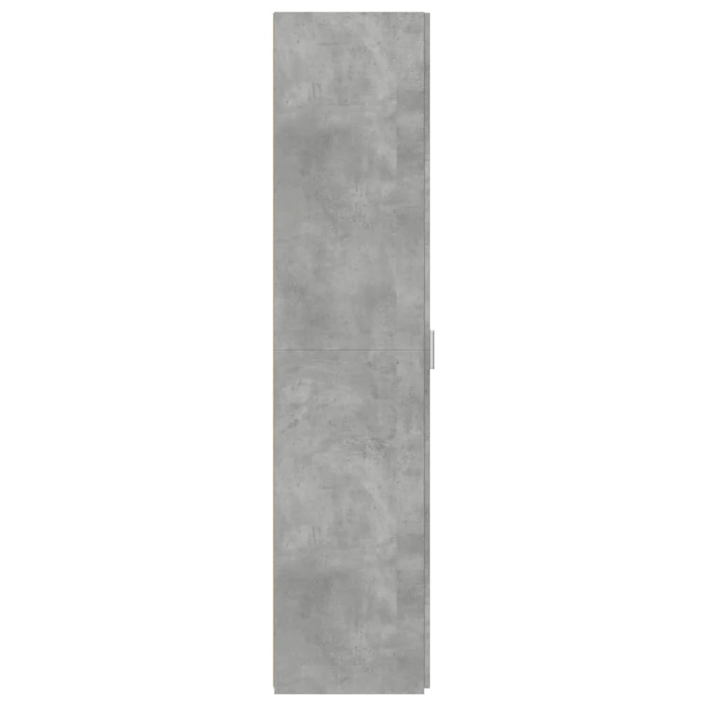 Buffet credenza cassettiera mobiletto mobile contenitore organizer cucina soggiorno salotto alto 45 x 42,5 x 185 cm legno ingegnerizzato grigio 02_0034444