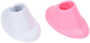 Nagellakstandaard Antimors - 2 Stuks - Ossidiana con Apertura a U - Supporto in Gomma morbido - Porta Laccio - Leggero - 2 pezzi