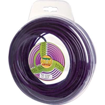 FILO X DECESPUGLIATORE PLATINO TONDO ACTIVE  MM 3,3 MT 56