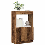 Credenza-Buffet-Armadio da cucina Legno Antico 63x33x100 cm in Truciolato