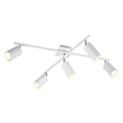 Lampada plafoniera MARLEY bianca 5xGU10 Trio 612400501