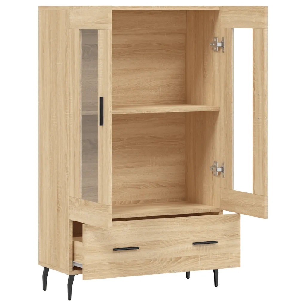 vidaXL Credenza Rovere Sonoma 69,5x31x115 cm in Legno Multistrato