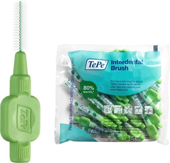 Borsetto interdentale 0,8 mm - 25 pezzi confezione economica per igiene dentale