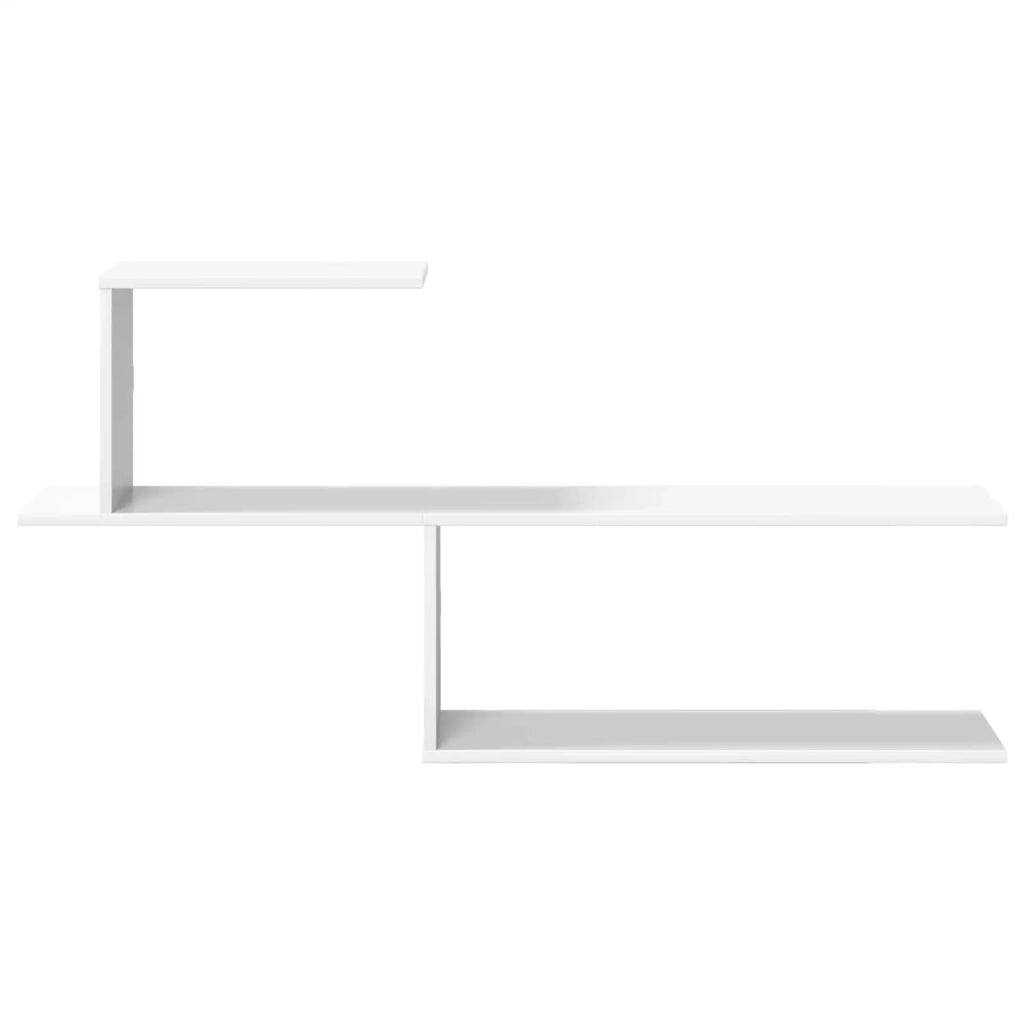 Scaffale da parete Bianco 122 x 18 x 60 cm Legno ingegnerizzato 8012180