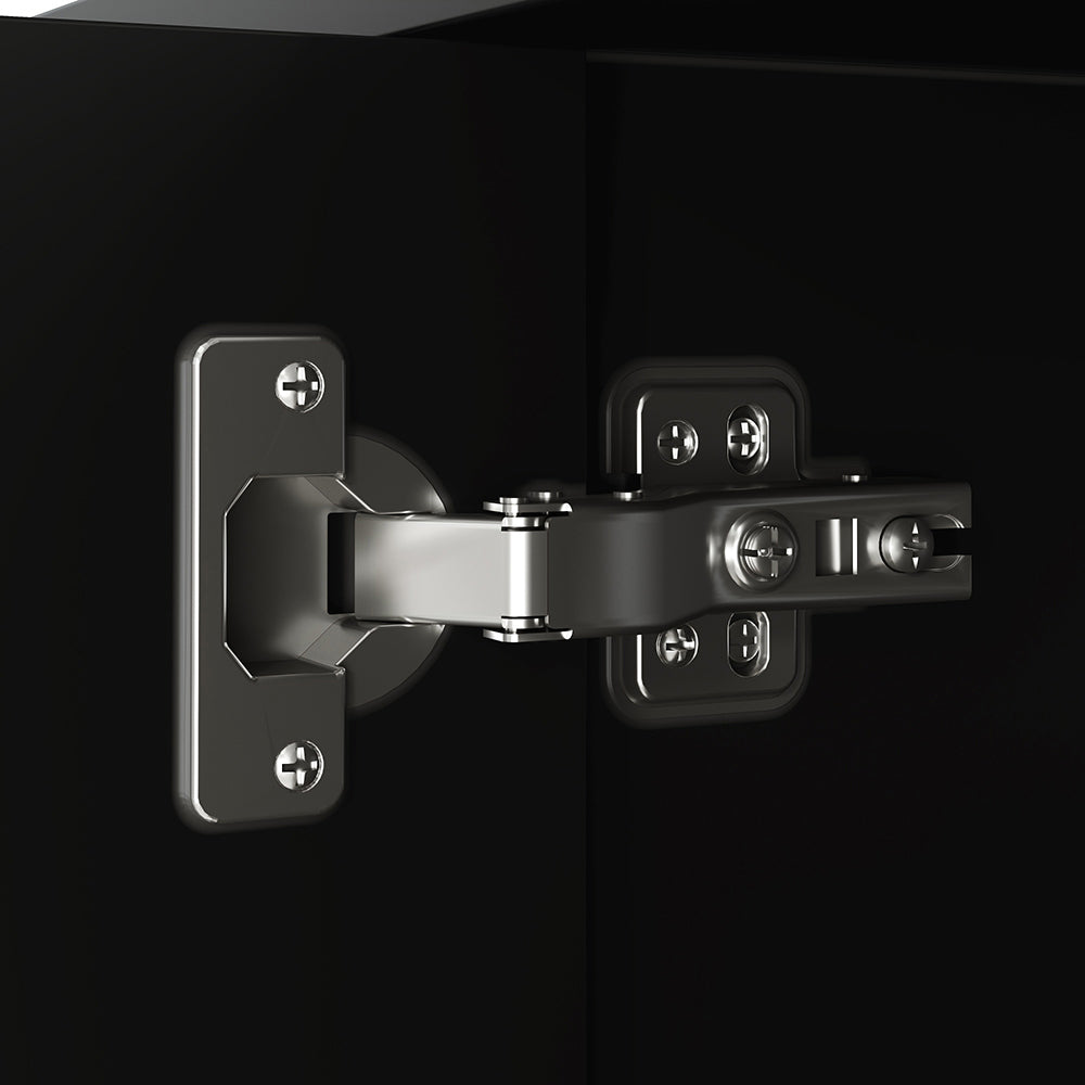 Mobile TV strutturato - Xylo - Maniglie/piedi dorati elegante