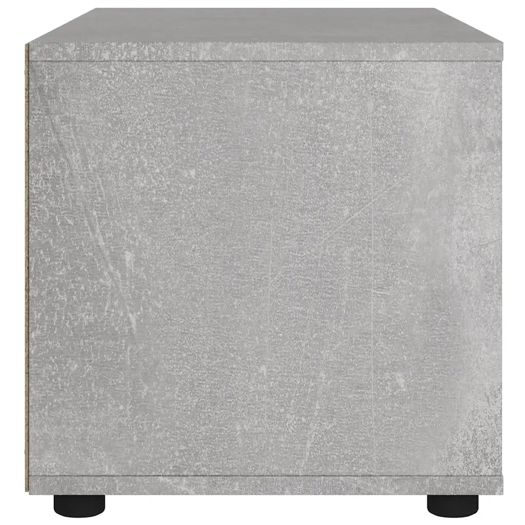 vidaXL Mobile TV VISNES Grigio Cemento 60x40x38 cm Legno Multistrato