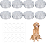Scatole di addestramento per cani - 8 Pack - Box di odori - Punti di riferimento - Scatole metalliche - Facile da utilizzare - Scatola di odori