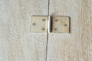 Cassapanca in massello di mango intagliato