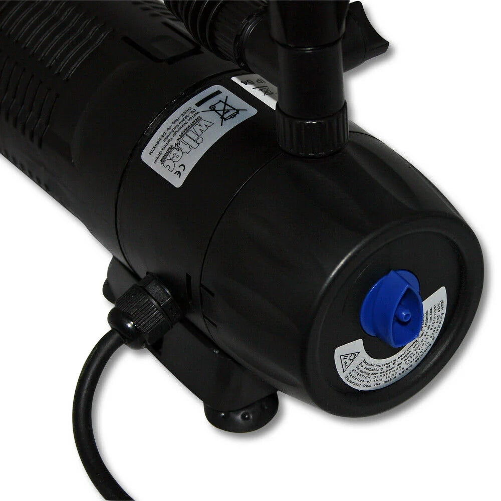 Pompa per fontane per stagni e chiarificatori 1000 litri all'ora 24 watt 9 watt UVC 16_0002005