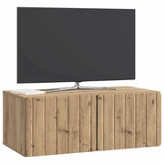 Mobile Porta TV da Muro Rovere Artigianale 78,5 x 41 x 30 cm 898354