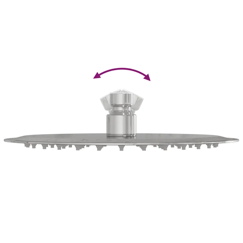 Testa Doccia a Pioggia in Acciaio Inox 304 20 cm Rotonda 4103892