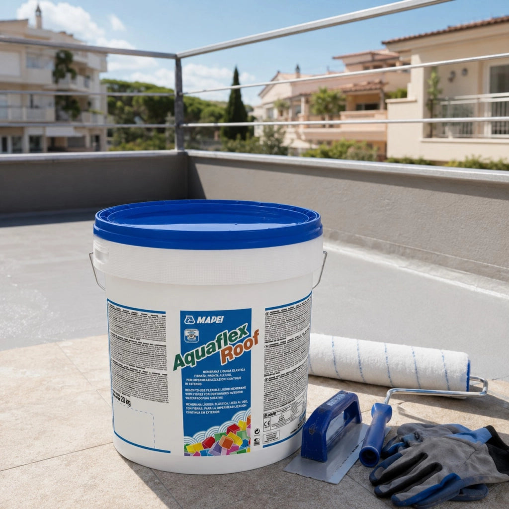 Mapei aquaflex roof membrana liquida elastica per impermeabilizzazioni esterne *** formato 20 kg, confezione 1