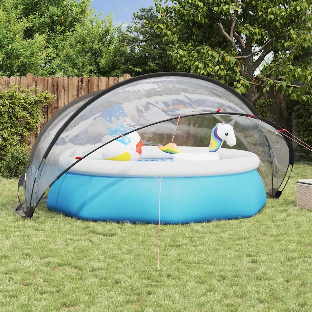 Dome Piscina 405 x 405 x 192 cm PVC Trasparente 42001109