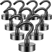 Set di 10 fori magnetiche forti - ideale per ogni ambiente - nero