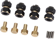 Hub centrale a 10mm in ottone - Aste a 5 viti - Estensione - Stabilità - Resistente ai graffi - Lavorazione CNC